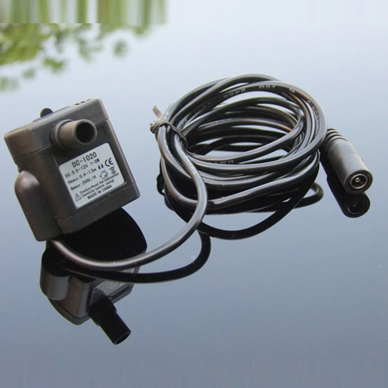 12 В 200L/H Micro DC/бесщеточный/Водяной насос погружной электродвигатель для мини