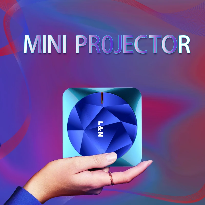 Карманный мини проектор m2 pico Wi Fi andriod 5 1 DLP портативный беспроводной недорогой 1080P