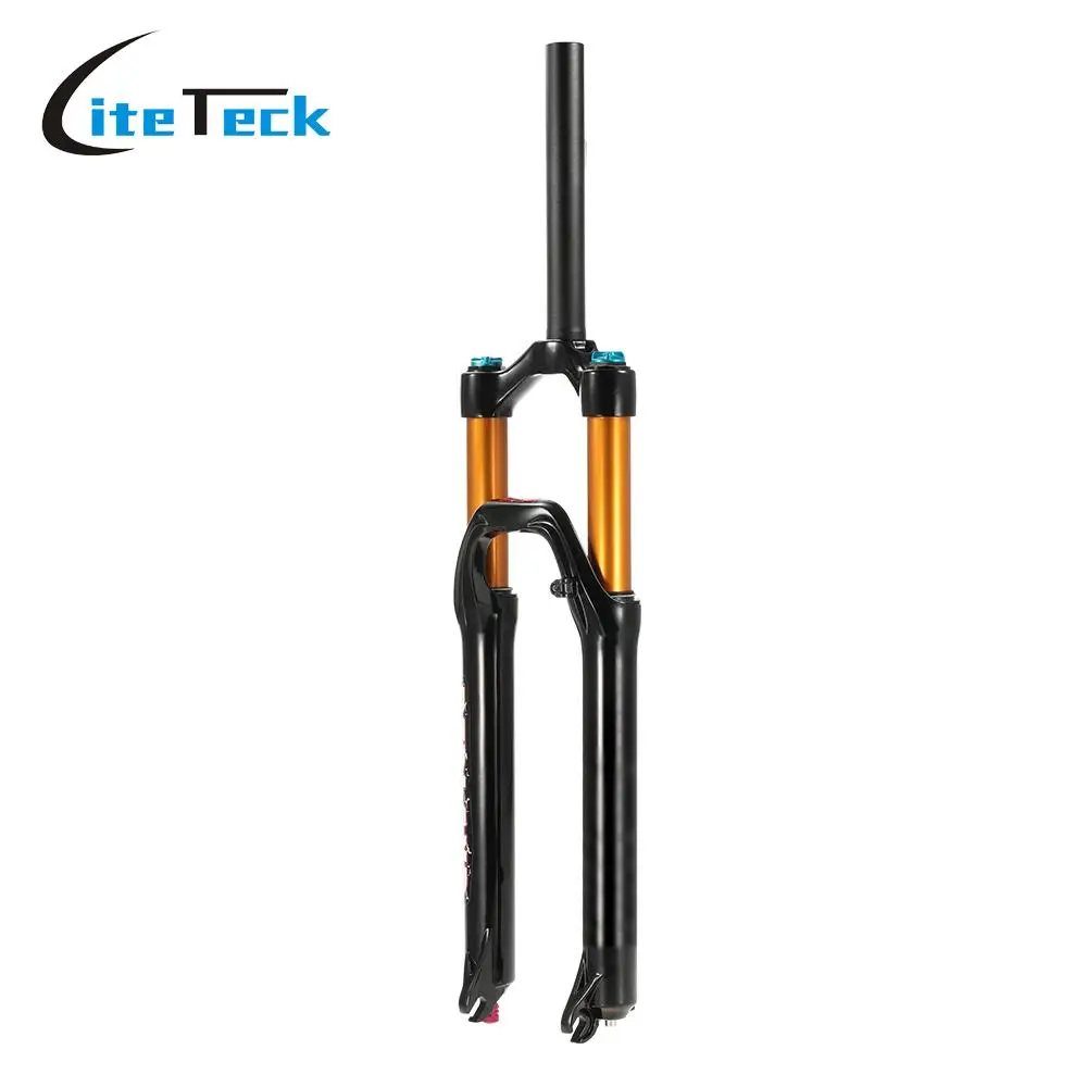 26" Ultralight Mountain Bike Air Front Fork Aluminum Alloy Bicycle Suspension MTB Bike Forks