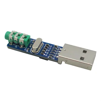 

5V USB Powered PCM2704 MINI USB Sound Card DAC Decoder Board for PC drop shipping 0808