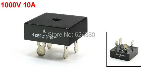 

Single Phase Half Wave Diode Bridge Rectifier 1000V 10A KBPC10-10