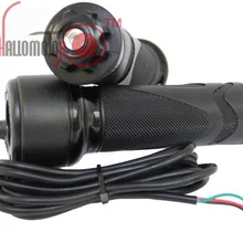 ConhisMotor 24 в 36 в 48 в 60 в 72 в универсальный Ebike Полный Бар твист велосипед дроссельная заслонка для электрического 3 провода скорость Запчасти для электрического велосипеда