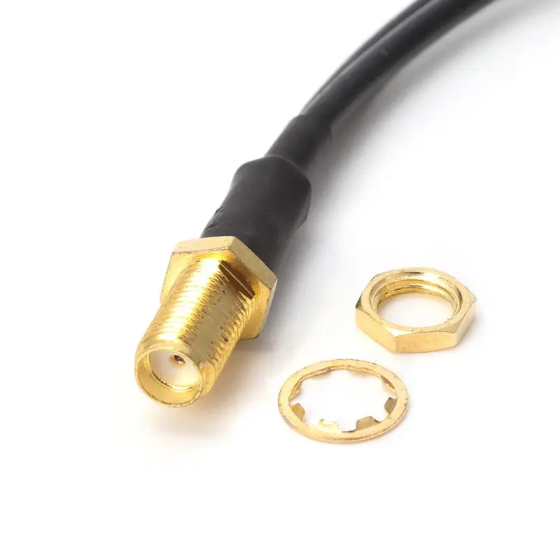 SMA Гнездовой разъем типа Y 2 x TS9 сплиттер комбинированный кабель Pigtail RG174 15