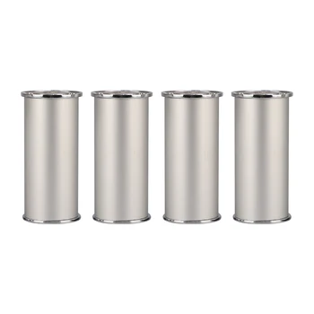 

100x50MM Silver Aluminum Alloy Furniture Legs Height Adjustable Feet Cabinet Table Legs