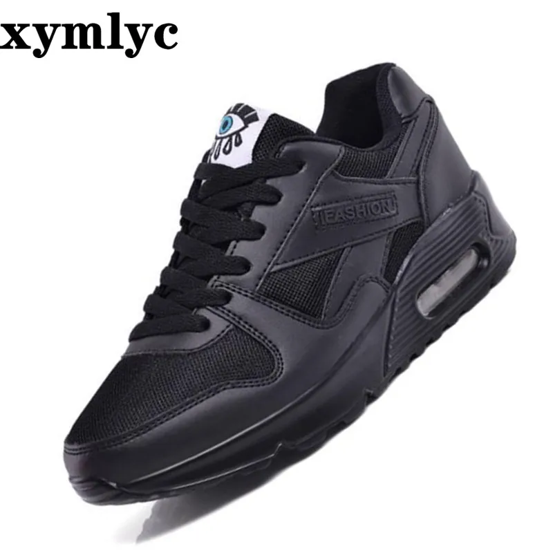 

2019 Korean women's casual shoes thick bottom shallow mouth round comfortable flat shoes mesh slope with outdoor walking shoes