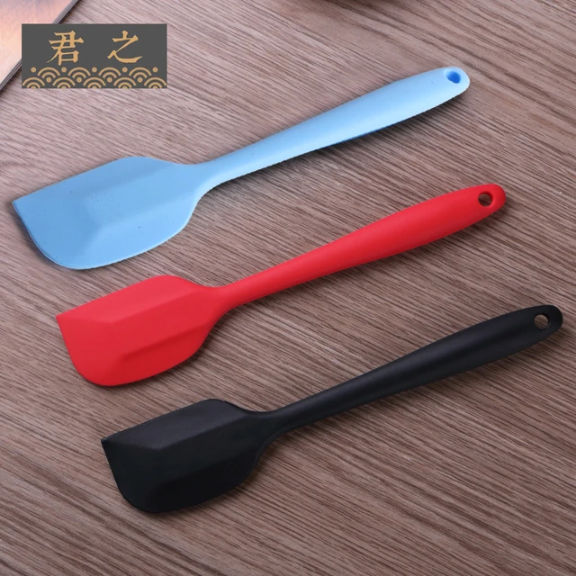 Scraper large cream cake baking spatula mixing knife integrated temperature silicone bakeware on