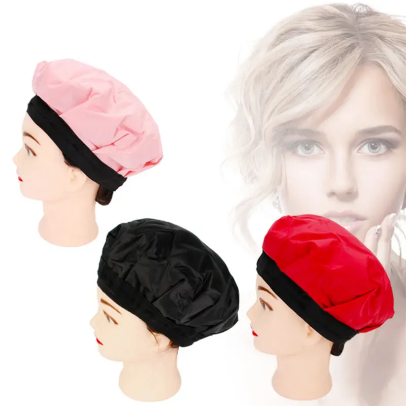 

Heating Hair Cap Mask Hot Oil DIY Thermal Cold Treatment Hair Styling Beauty Hair Care High Qualty Cap For Styling Tools H7JP