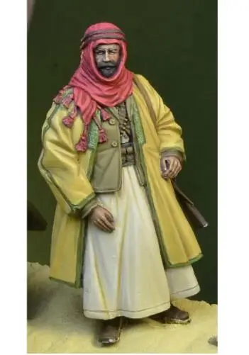 Новинка в разобранном виде 1/35 арабские воин 1915 набор солдат из смолы игрушки