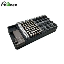 

Batteries Storage Box Case Organizer For 98pcs AA AAA 9V C D Type Battery Holder Organizer with Battery Tester