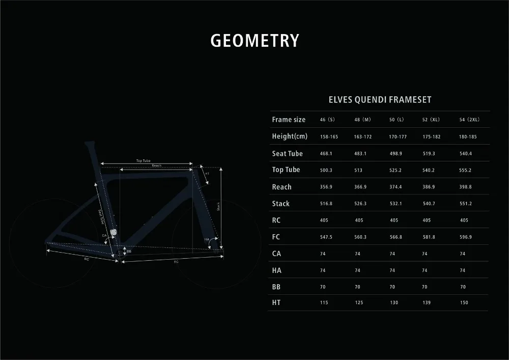 ELVES QUENDI шоссейная велосипедная Рама из углеродного волокна, рама+ вилка 1520 г, aero-dynamics, aerodynamics