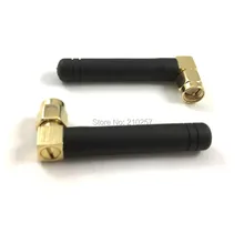 10 шт. 2dbi 470 МГц антенна Sma Мужской Connetcor антенна Правый ангел стиль