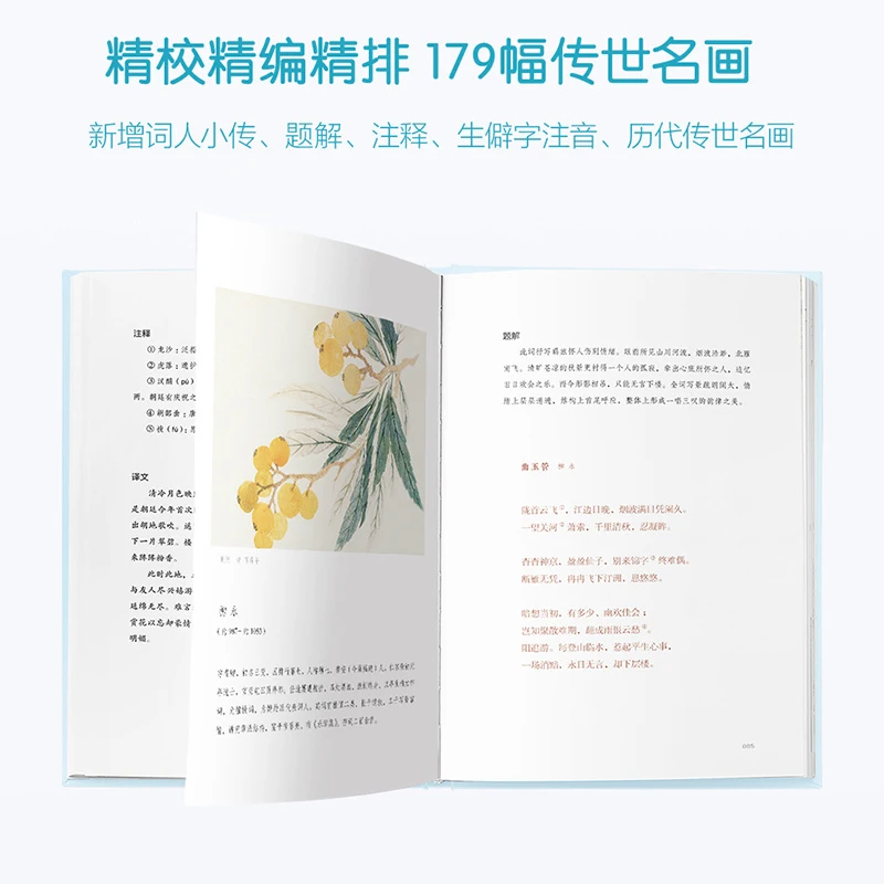 300 песня лирика с 179 известный китайские картины китайская версия красивый твердый переплет книга упрощенный китайский