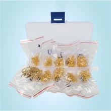 Рыболовный крючок 500 золото с отверстиями ishui крючок Набор 3-12# трубный крючок крючки рыболовные Крючки рыболовные снасти