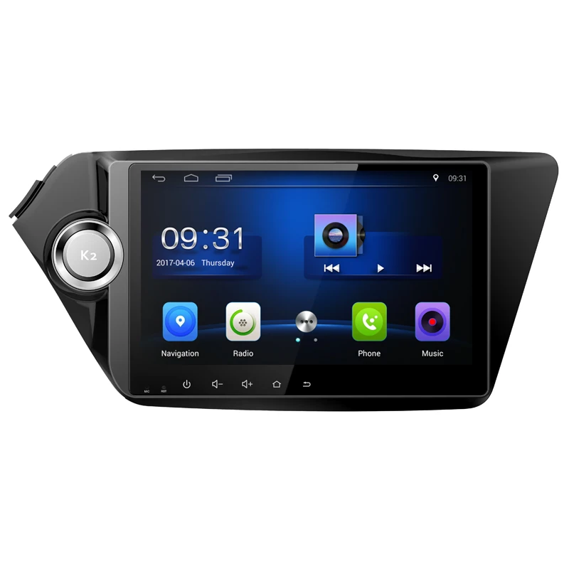 9"android 8.1 car DVD multimedia for Kia k2 RIO 2010 2011 2012 Car