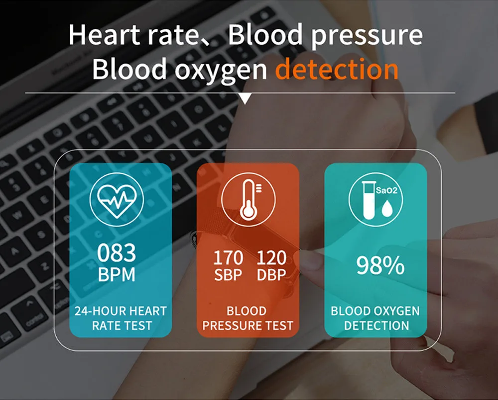 Y8 Смарт браслет наручные часы Металл Heartrate трекер Водонепроницаемый IP67 браслет May21