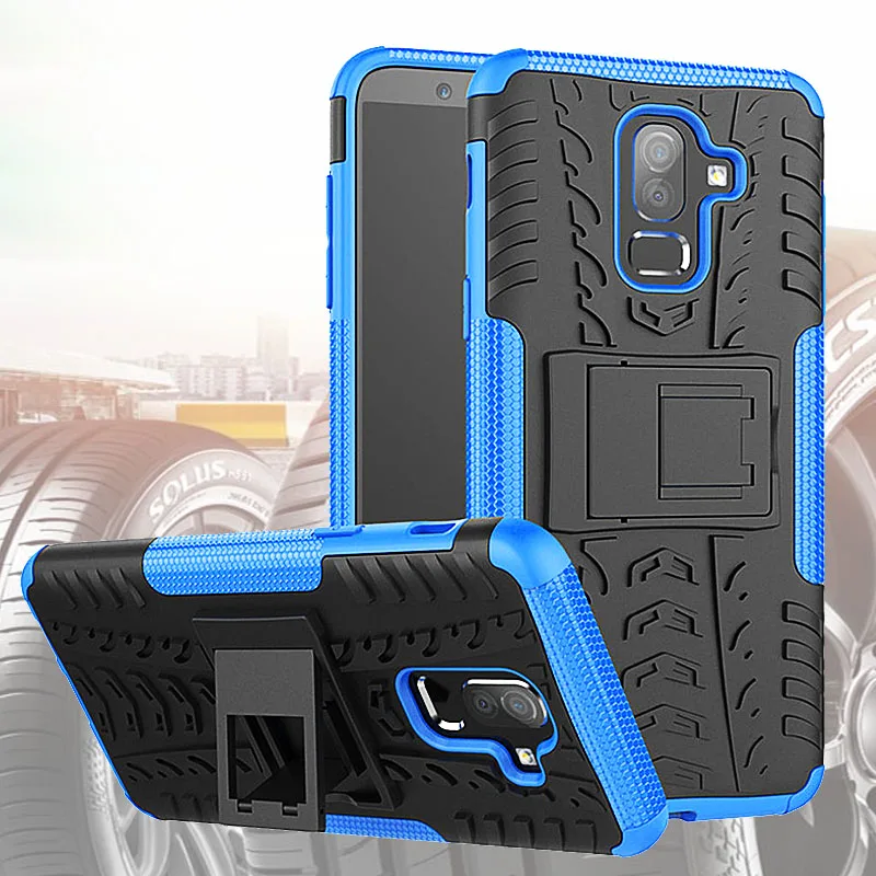 

Silicone Case For Samsung Galaxy J6 2018 J4 J8 Hybrid Heavy Duty ShockProof Cover Cases For Samsung Galaxy J8 2018 J4 J6+ Case