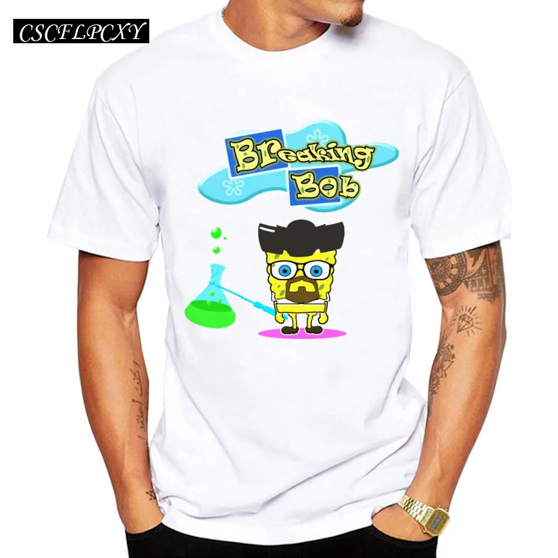 2017-Creative-Cooking-Bad-Design-Funny-Men-s-T-shirt-Tops-Novelty-Tees-Popular