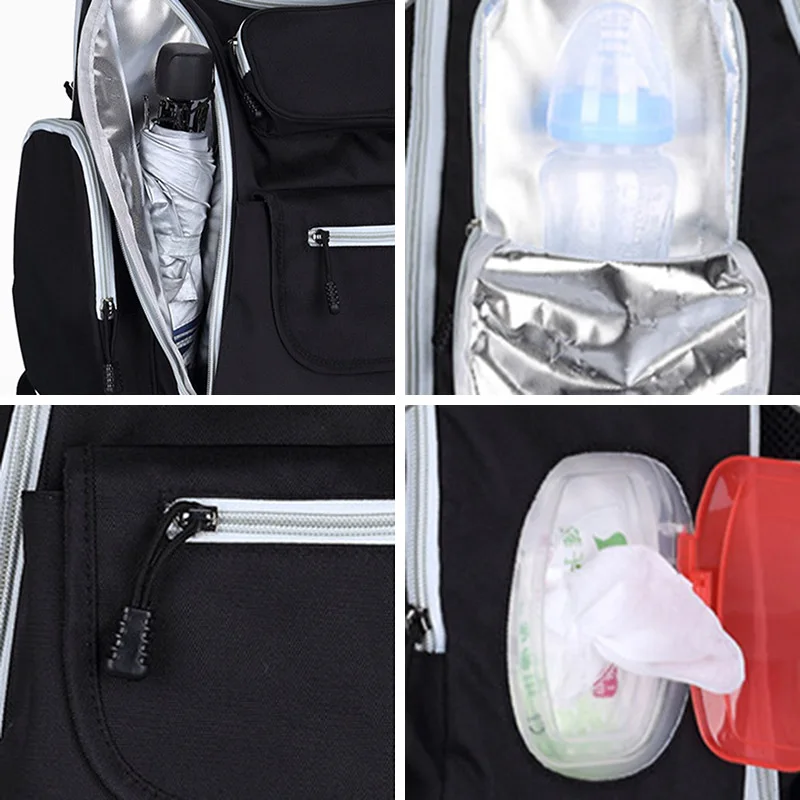 Baby Maternity Diaper Bag Nappy Bags Baby Care Nursing Travel Multifunctional Bag Large Newborn Mummy Backpack Mochila BB6054 (8)