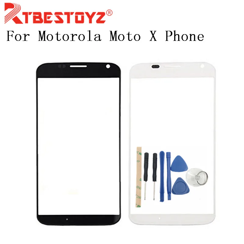 Rtbestoyz 4,5 ''для Motorola Moto X телефон XT1055 XT1058 XT1060 Замена передних боковых Стекло из Сенсорный экран Запчасти с инструментами