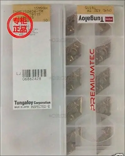 

2PCS New TU+ Dnmg150404-Tm T9115 Dnmg431-Tm Carbide Inserts 10Pcs/Box V