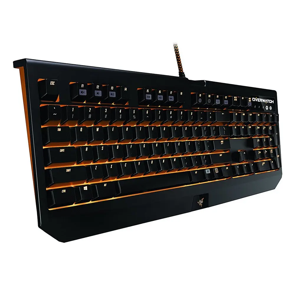 Razer Overwatch BlackWidow Chroma Механическая игровая клавиатура RGB с подсветкой полностью
