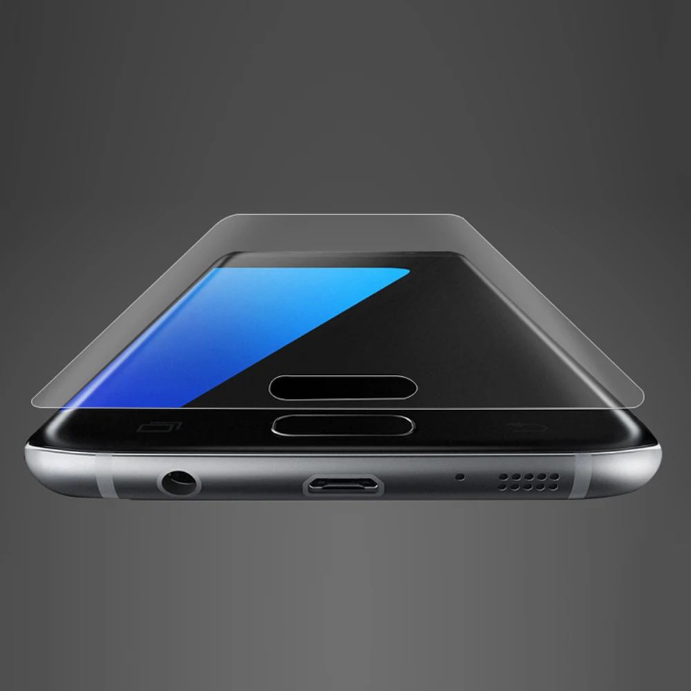 

3D HD Flat Coverage Curved Part Protective Film 3pcs 0.26mm Tempered Glass Screen Protector for Samsung S7 Edge
