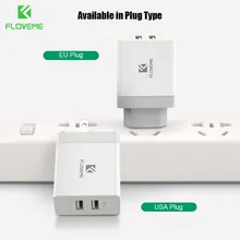 FLOVEME универсальное USB зарядное устройство Qualcomm Quick Charge 3,0(быстрая зарядка 2,0 совместима) быстрое зарядное устройство для телефона samsung Xiaomi htc