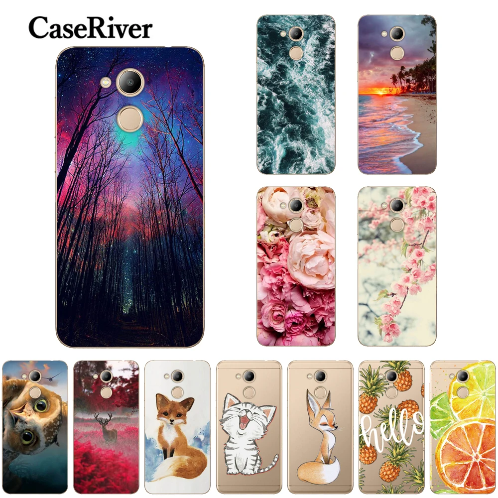 Goede TPUFor Huawei Honor 6C Pro Case Cover Honor 6 CPRO Schilderen Zachte Siliconen Telefoon Cover Case Voor Huawei Honor 6C Pro Tas Gevallen