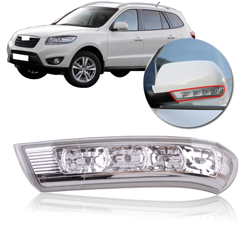 

CAPQX Korea Genuine side Mirror LED Signal Lamp Turn light 87623-3J000/87613-3J000 For Hyundai Santa Fe, Santafe Veracruz IX55