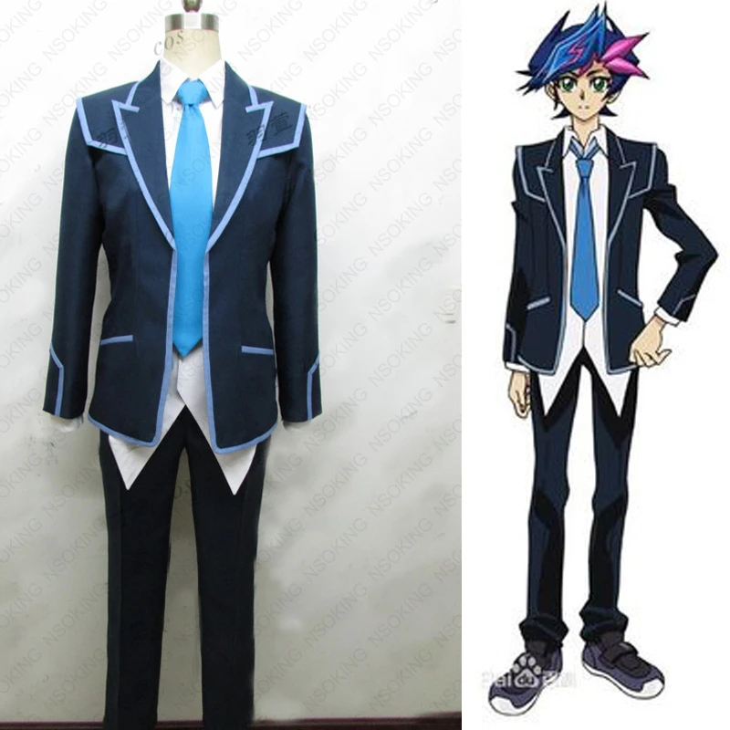 アニメ遊戯王 Vrains Yusaku藤木コスプレ衣装テーラーメード Cosplay Costume Costume Cosplayanime Costume Aliexpress