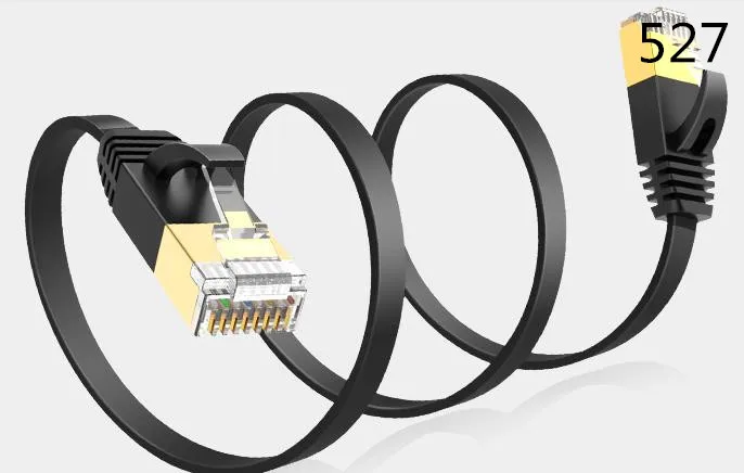 

CAT6 type of finished computer broadband network line eight-core twin-stranded network jumper.