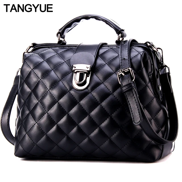TANGYUE Luxury Women Leather Handbags Women's Shoulder Bag Female Messenger Bag Women's Crossbody ladies femme sac a main 2018