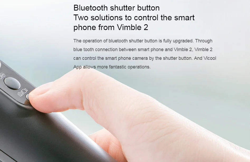FeiyuTech Feiyu Vimble 2 3-axis телефон ручка шарнирный стабилизатор для камеры GoPro Расширенный штатив «стедикам» для смартфонов iPhone X 8 VS Zhiyun Smooth 4