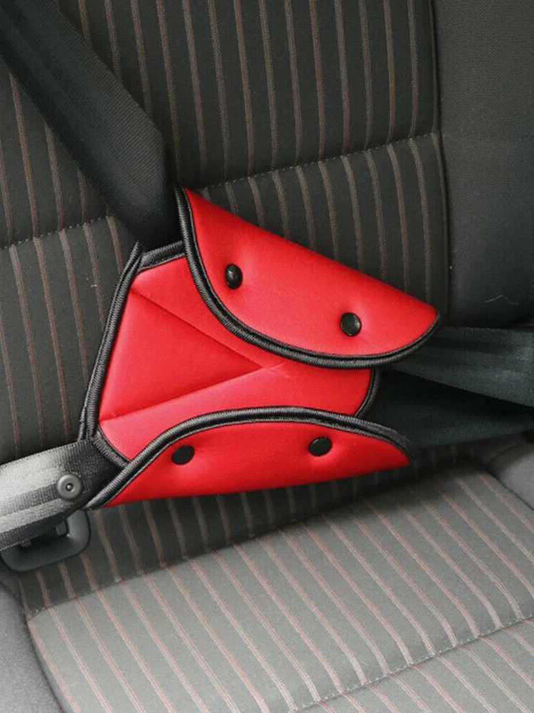 Protect Baby Kids Car Seat Belt Triangle Safety Holder Protect Child Seat Cover Adjuster Useful Protection For Children