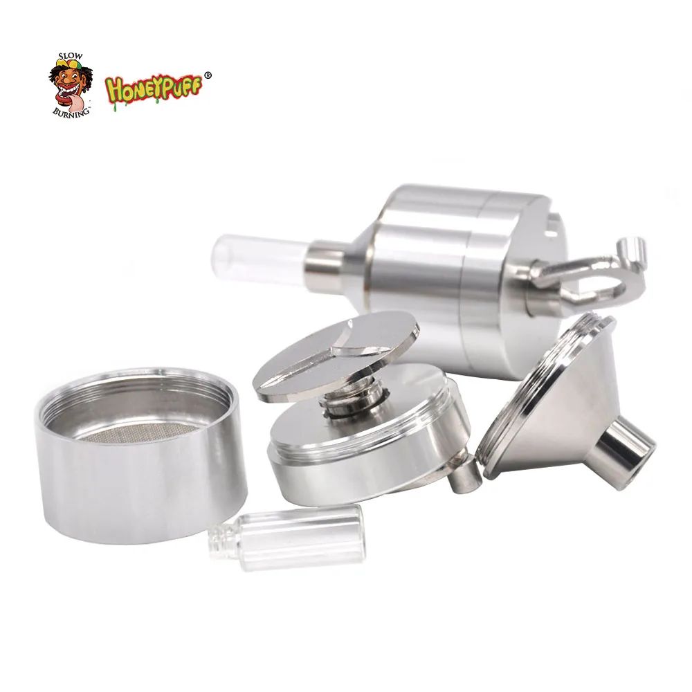 4-Parts-44mm-56mm-Aluminum-Metal-Powder-Spice-hand-Mill-Grinder-Crusher-with-Glass-Snuff-Snorter (4)