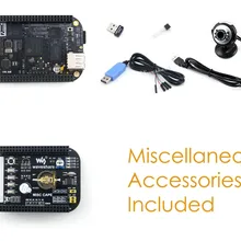 Waveshare BB Черный посылка E для BB Черный/BeagleBone черный развития Оценка 512 МБ SDRAM включая расширение Накл накидка