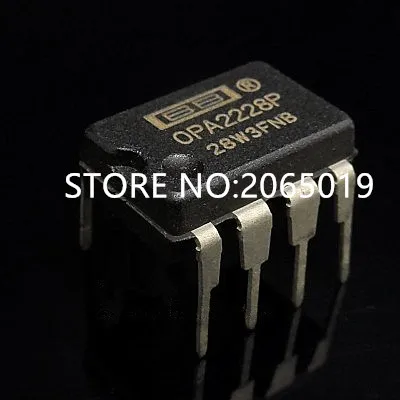 

OPA2228P OPA2228 Plug-in DIP-8 Op Amp New Spot Available Direct