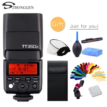 

Godox Thinklite TT350N Camera Flash Speedlite with X1T-N TTL Flash Trigger Transmitter and Cloth Strap for Nikon Series Cameras