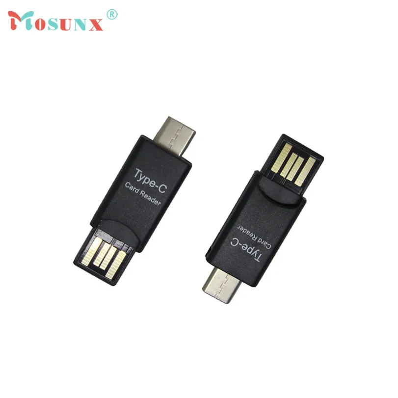 Горячая продажа Mosunx USB 2 0 Type C адаптер хоста OTG Micro SD кардридер для ноутбука ПК