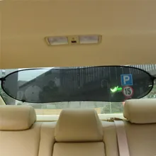 1pc 100cm*50cm Black car Rear Window Car Sun Shade Mesh Visor Shield Screen Sunshade Cover Side