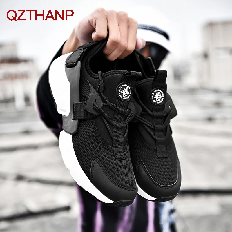 Кроссовки мужские сетчатые на плоской подошве легкие повседневные|Повседневная