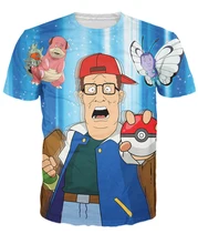 Tričko s krátkým rukávem a potiskem z Pokemonů