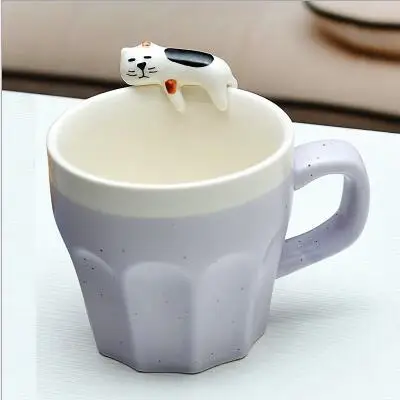 

Drankwaer Are cats of Ceramic Mug Cup wedding birthday cartoon lovers cup of coffee cup Free shipping