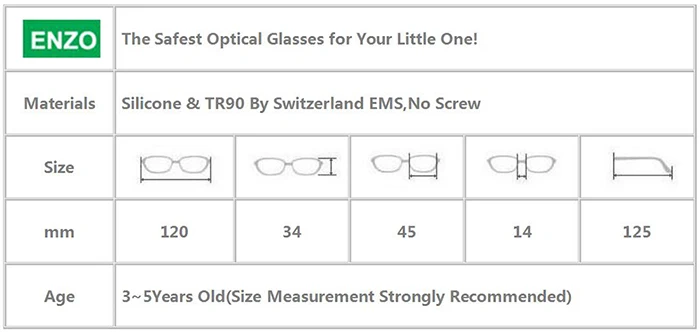 Силиконовая оправа для очков Размер 45 мм без винта Безопасные гибкие оптические гибкие детские очки для мальчиков и девочек
