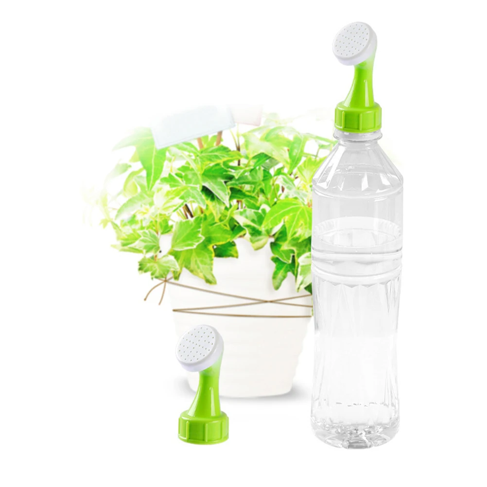 

2Pcs Mini Hand Hose Nozzle Windspeed Portable Watering Sprinkler Plant Bottle Waterer Spout Adapter Garden Tools Water Can Tool