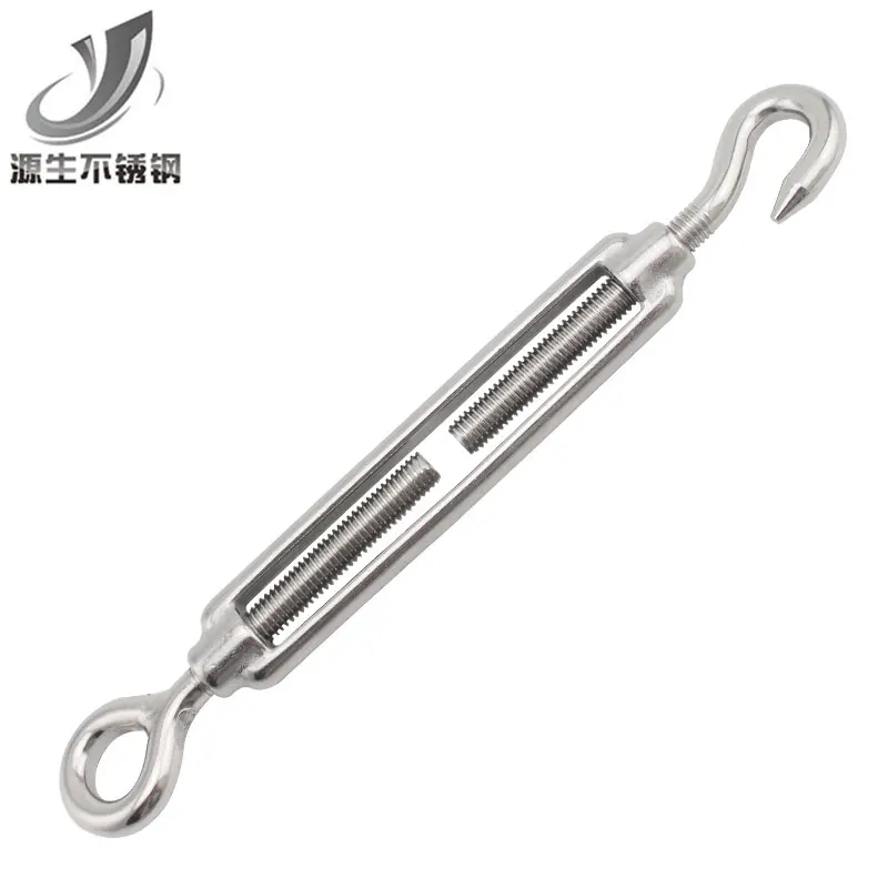304 stainless steel turnbuckle wire rope rope tensioner screw