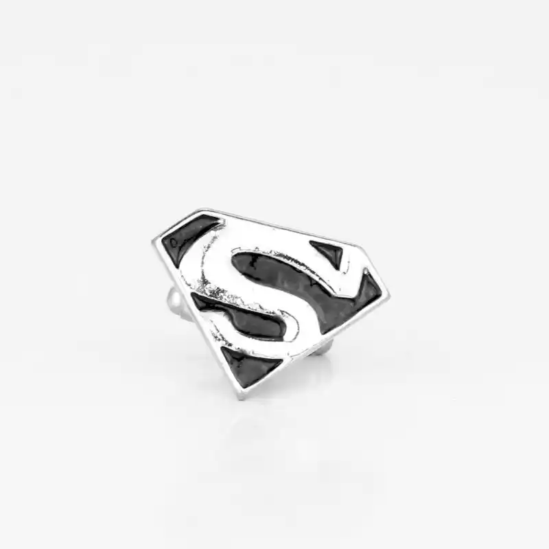 Plata SUPERMAN CUFFLINKS Formal Boda Negocios Regalo Para Traje Camisa Comic