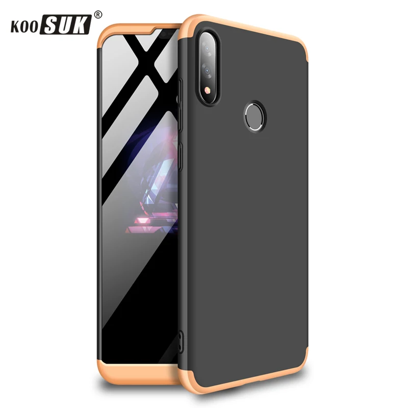 

Luxury Hard Phone Case For ASUS Zenfone Max Pro M2 ZB631KL Back Cover 3 in 1 Matte Detachable Shockproof Protection Case Coque