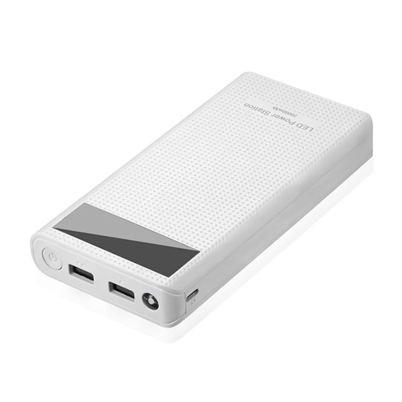 Высококачественный чехол Bakeey Q C 3 0 Type 7x18650 с аккумулятором двойной USB для внешнего
