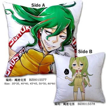 

45x45CM Decorative pillows Yowamushi Pedal Anime Pillow cushion Makishima Yusuke Soft Square Two-sides Printed pillows Gifts